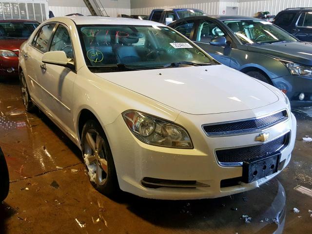 1G1ZD5EU6CF366382 - 2012 CHEVROLET MALIBU 2LT WHITE photo 1