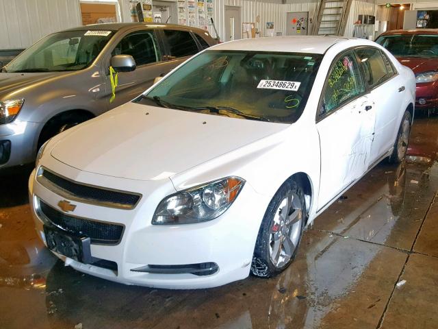 1G1ZD5EU6CF366382 - 2012 CHEVROLET MALIBU 2LT WHITE photo 2