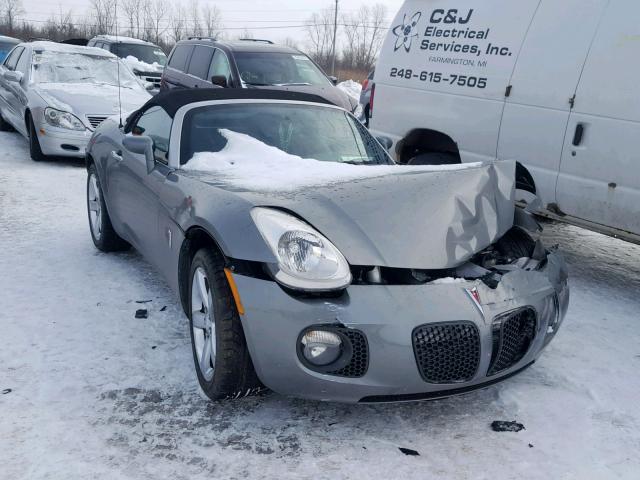 1G2MG35X07Y119087 - 2007 PONTIAC SOLSTICE G GRAY photo 1