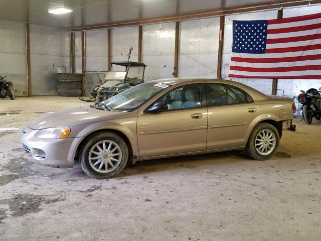 1C3EL56R02N130919 - 2002 CHRYSLER SEBRING LX TAN photo 9