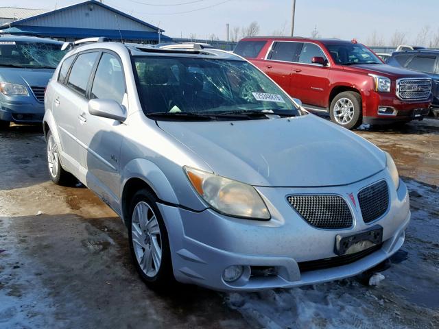 5Y2SL63815Z458427 - 2005 PONTIAC VIBE SILVER photo 1