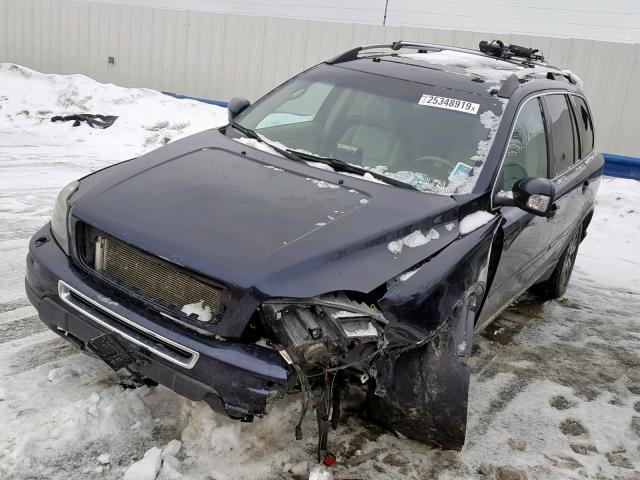 YV4CZ852X71337272 - 2007 VOLVO XC90 V8 BLUE photo 2