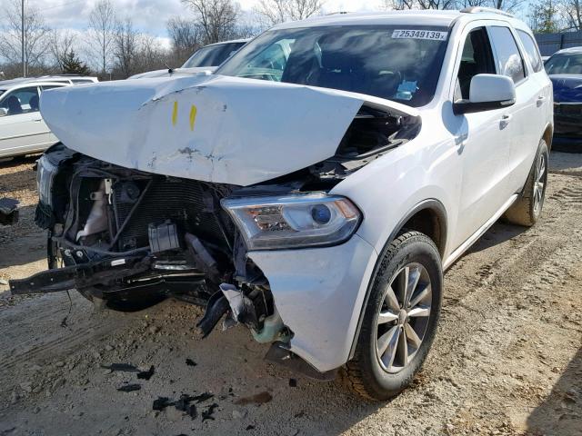 1C4RDJDG8EC976378 - 2014 DODGE DURANGO LI WHITE photo 2