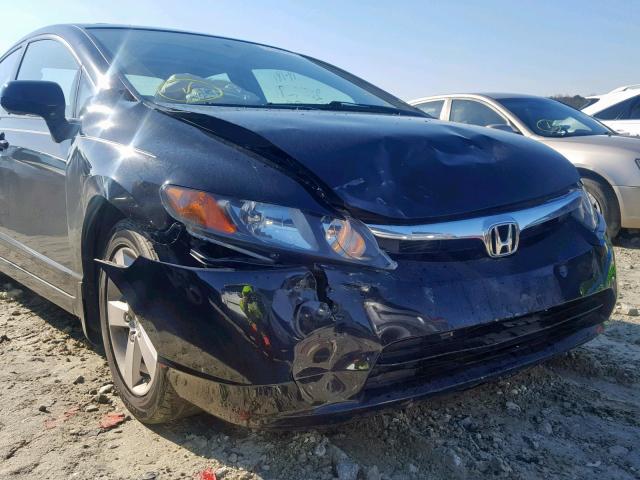 2HGFA16938H329870 - 2008 HONDA CIVIC EXL BLACK photo 9