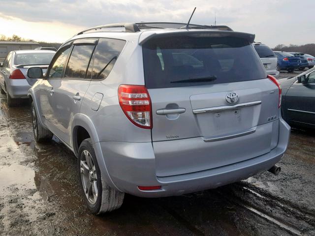 JTMRK4DV2A5095261 - 2010 TOYOTA RAV4 SPORT SILVER photo 3