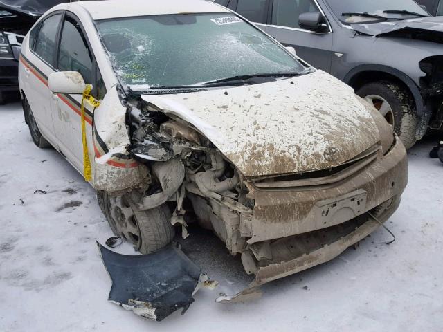 JTDKB20U383362139 - 2008 TOYOTA PRIUS WHITE photo 1