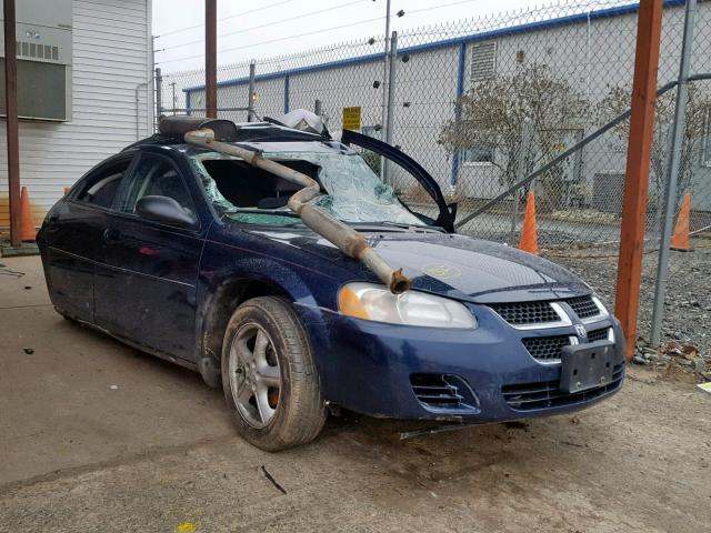 1B3EL46J35N672716 - 2005 DODGE STRATUS SX BLUE photo 1