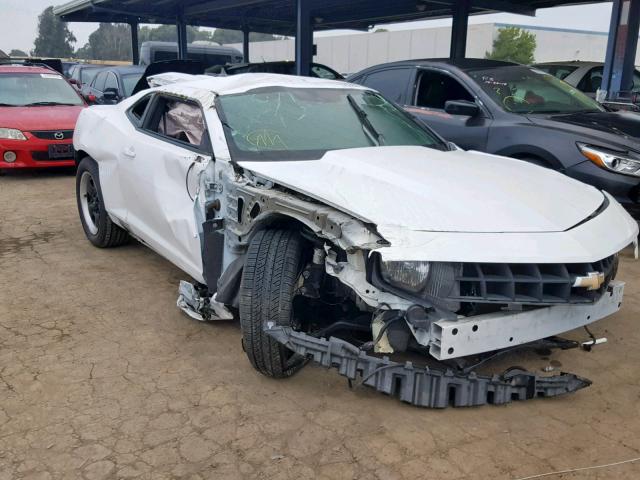 2G1FA1E35C9128494 - 2012 CHEVROLET CAMARO LS WHITE photo 1