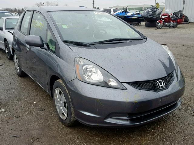 JHMGE8H33DC073346 - 2013 HONDA FIT CHARCOAL photo 1