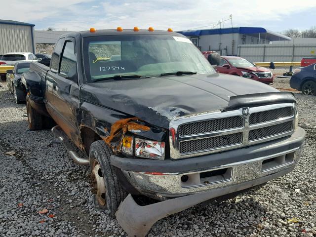 1B7MC33D2WJ154608 - 1998 DODGE RAM 3500 BLACK photo 1