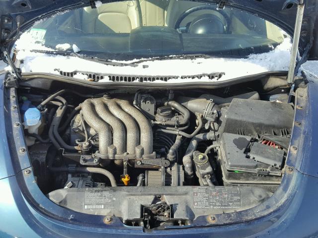 3VWCK21C42M430252 - 2002 VOLKSWAGEN NEW BEETLE ლურჯი ფოტო 7