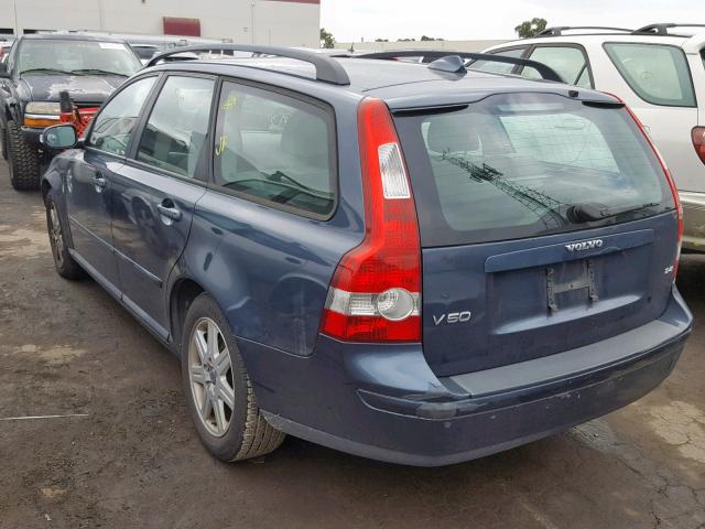 YV1MW390772321076 - 2007 VOLVO V50 2.4I BLUE photo 3