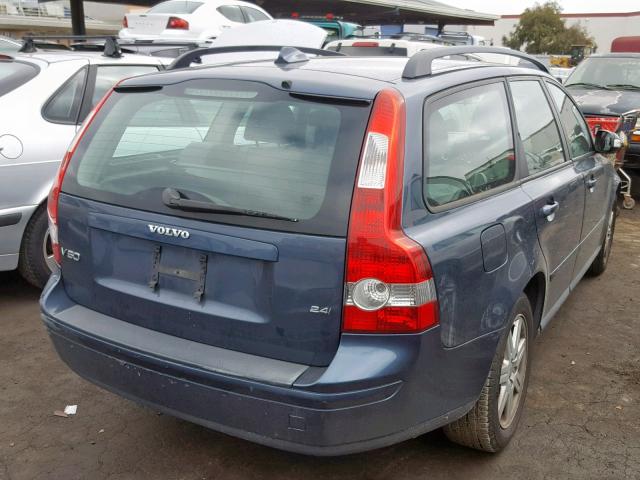 YV1MW390772321076 - 2007 VOLVO V50 2.4I BLUE photo 4