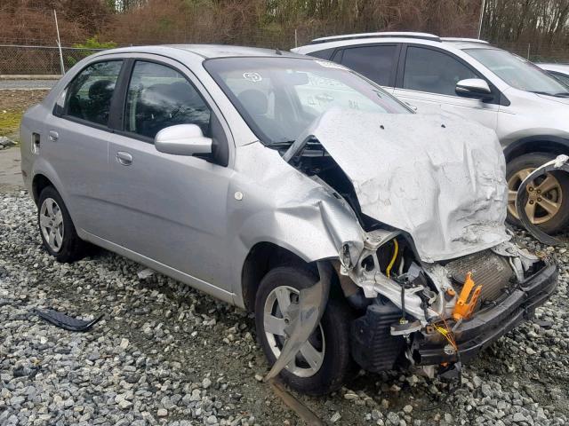 KL1TD56616B514714 - 2006 CHEVROLET AVEO BASE Сұр фото 1