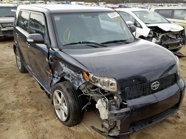 JTLKE50E681023442 - 2008 TOYOTA SCION BLACK photo 1