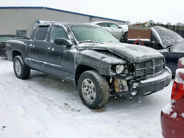 1D7HW48K86S699170 - 2006 DODGE DAKOTA QUA BLACK photo 1