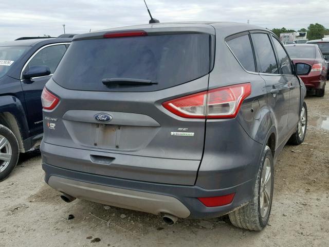 1FMCU0GX0EUD50809 - 2014 FORD ESCAPE SE GRAY photo 4