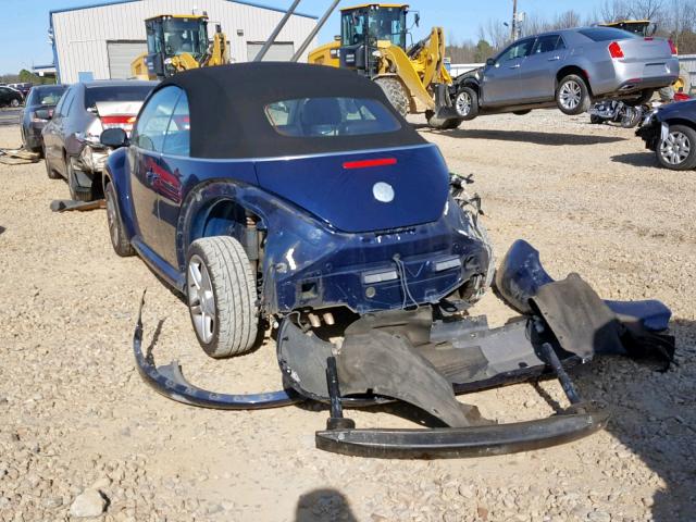 3VWCD31Y45M301525 - 2005 VOLKSWAGEN NEW BEETLE Mavi foto 3