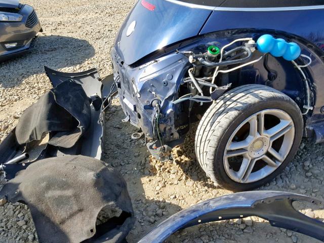 3VWCD31Y45M301525 - 2005 VOLKSWAGEN NEW BEETLE Mavi foto 9