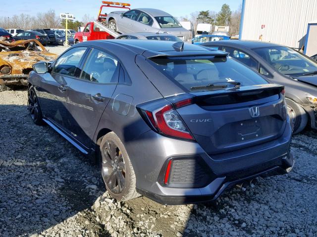 SHHFK7H4XHU216471 - 2017 HONDA CIVIC SPOR GRAY photo 3