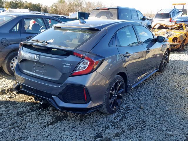 SHHFK7H4XHU216471 - 2017 HONDA CIVIC SPOR GRAY photo 4