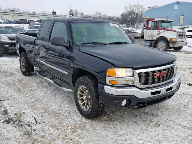 1GTEK19B05E342956 - 2005 GMC NEW SIERRA BLACK photo 1