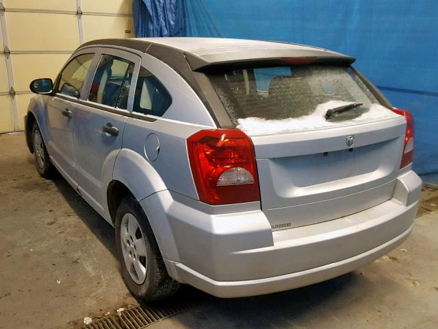 1B3HB28B58D739336 - 2008 DODGE CALIBER SILVER photo 3