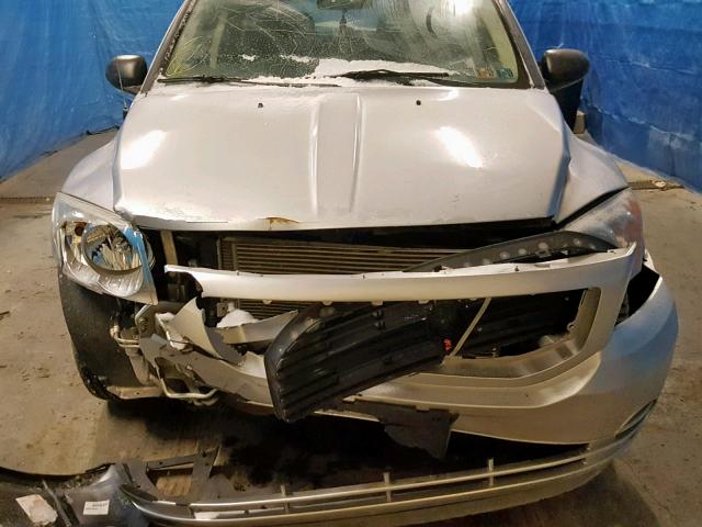 1B3HB28B58D739336 - 2008 DODGE CALIBER SILVER photo 9