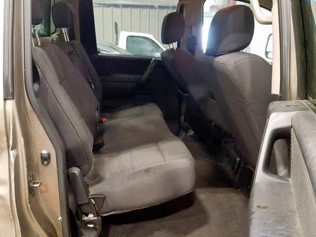 1N6AA07C29N307586 - 2009 NISSAN TITAN XE SILVER photo 6