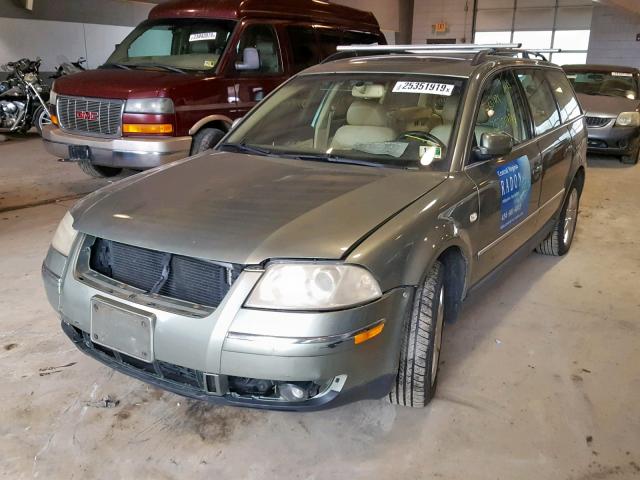 WVWYH63B43E413641 - 2003 VOLKSWAGEN PASSAT GLX 绿色 照片 2