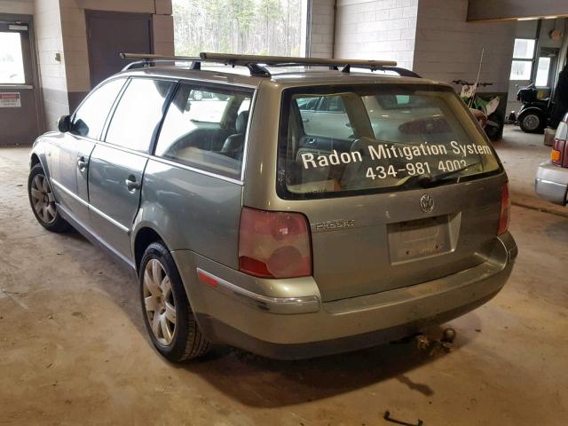 WVWYH63B43E413641 - 2003 VOLKSWAGEN PASSAT GLX 绿色 照片 3