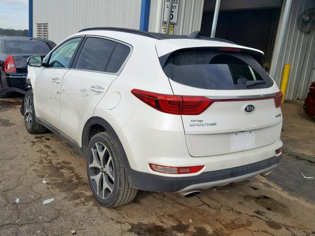 KNDPR3A65K7534209 - 2019 KIA SPORTAGE S WHITE photo 3