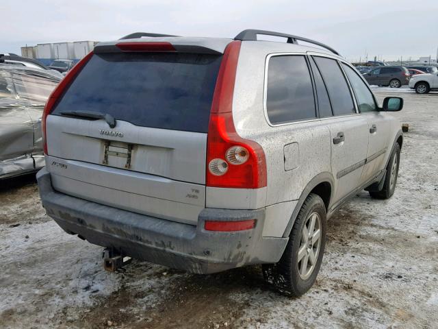 YV1CZ911451182036 - 2005 VOLVO XC90 T6 GRAY photo 4