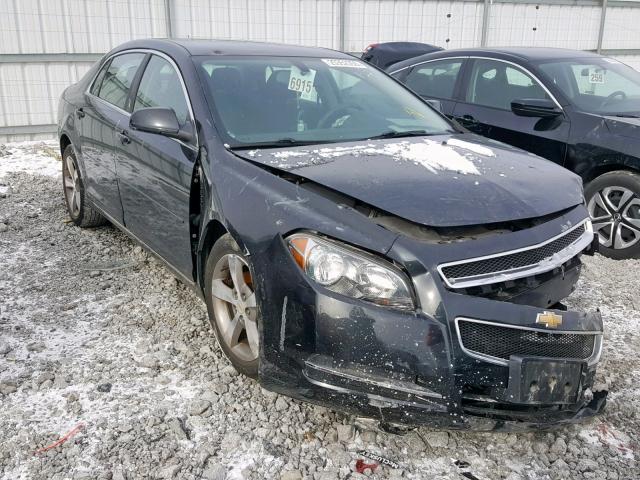 1G1ZC5E11BF398051 - 2011 CHEVROLET MALIBU 1LT BLACK photo 1