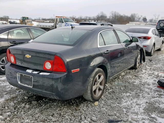 1G1ZC5E11BF398051 - 2011 CHEVROLET MALIBU 1LT BLACK photo 4