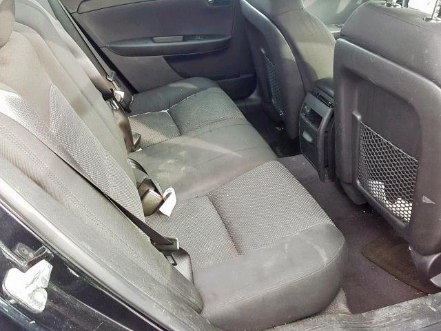 1G1ZC5E11BF398051 - 2011 CHEVROLET MALIBU 1LT BLACK photo 6