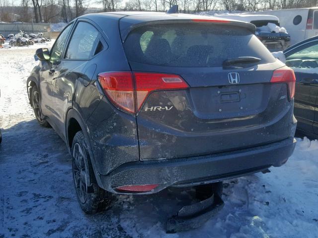 3CZRU6H59JG720595 - 2018 HONDA HR-V EX PURPLE photo 3