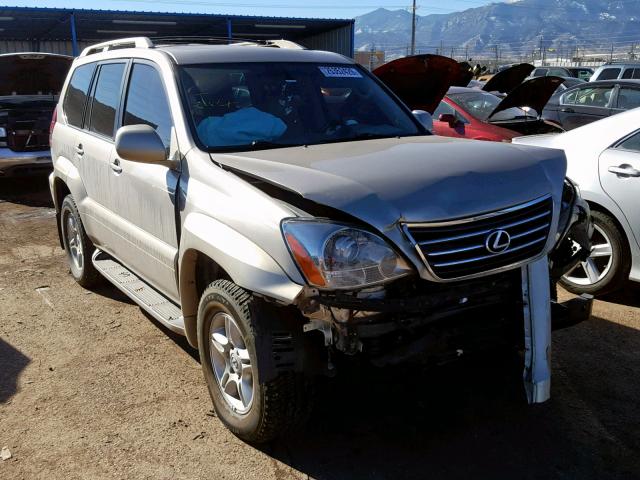 JTJBT20X330023668 - 2003 LEXUS GX 470 BEIGE photo 1