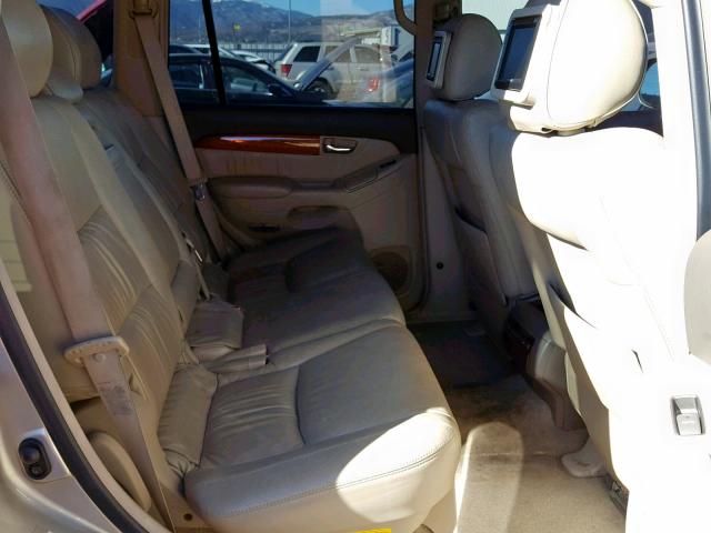 JTJBT20X330023668 - 2003 LEXUS GX 470 BEIGE photo 6