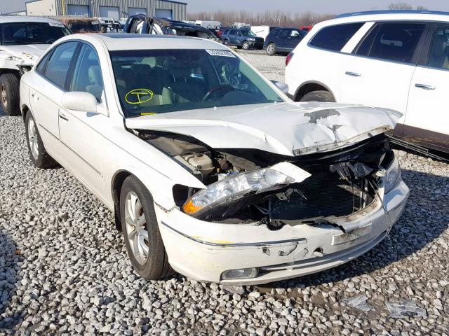 KMHFC46F96A099517 - 2006 HYUNDAI AZERA SE WHITE photo 1