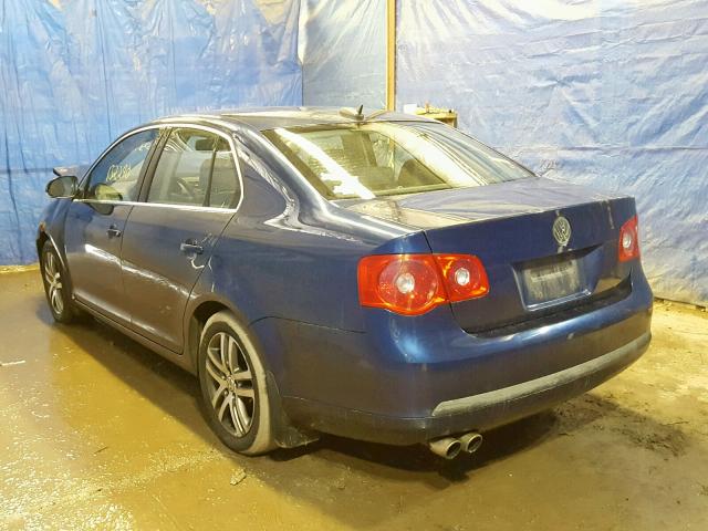 3VWSF71K16M774132 - 2006 VOLKSWAGEN JETTA 2.5 BLUE photo 3