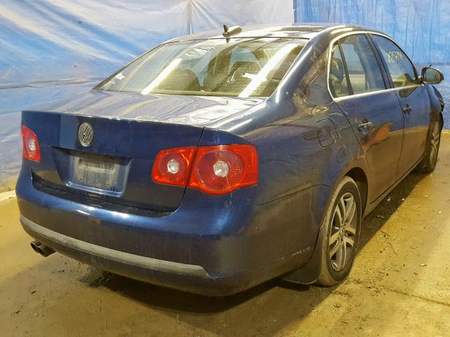 3VWSF71K16M774132 - 2006 VOLKSWAGEN JETTA 2.5 BLUE photo 4