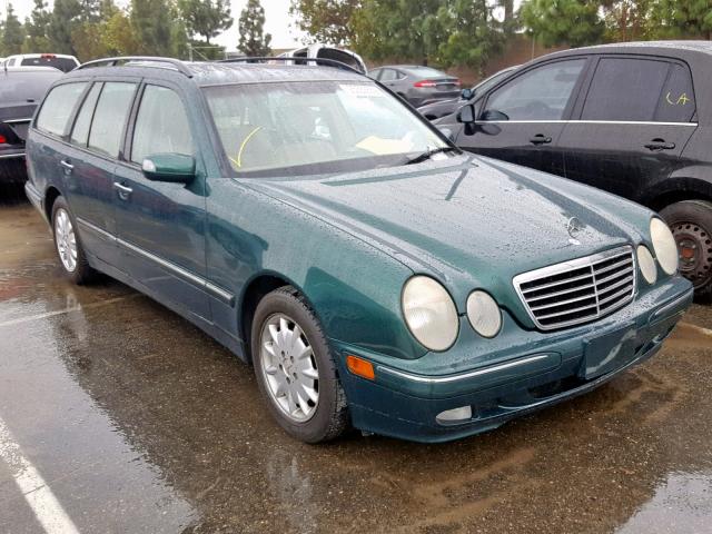 WDBJH65J31B346355 - 2001 MERCEDES-BENZ E 320 GREEN photo 1