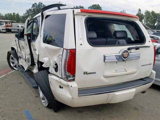 1GYUCEEJ6AR245836 - 2010 CADILLAC ESCALADE H CREAM photo 3