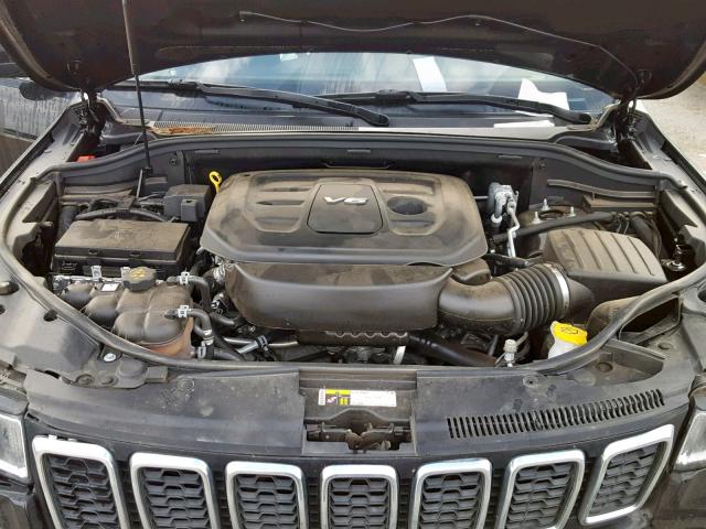 1C4RJEAG6JC277829 - 2018 JEEP GRAND CHER BLACK photo 7