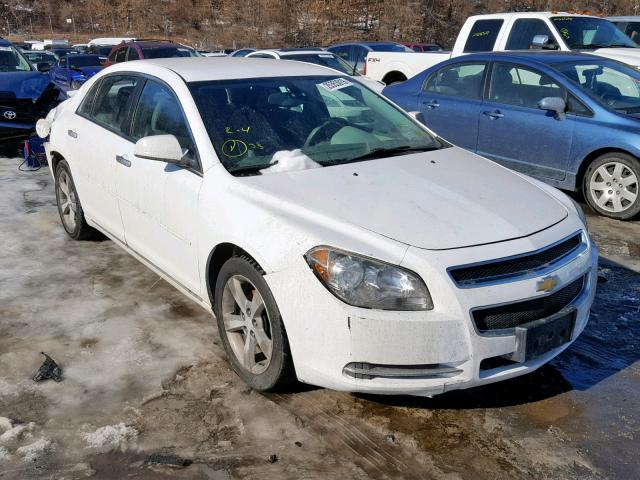 1G1ZC5E08CF344027 - 2012 CHEVROLET MALIBU 1LT WHITE photo 1