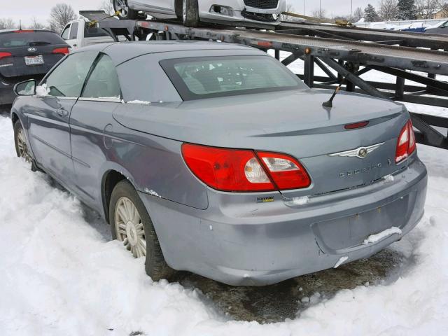 1C3LC55R28N271508 - 2008 CHRYSLER SEBRING TO SILVER photo 3