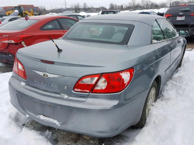 1C3LC55R28N271508 - 2008 CHRYSLER SEBRING TO SILVER photo 4