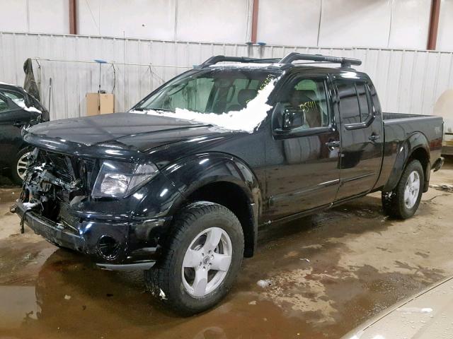 1N6AD09W07C420007 - 2007 NISSAN FRONTIER C BLACK photo 2