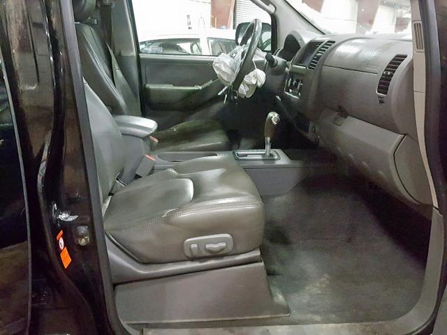 1N6AD09W07C420007 - 2007 NISSAN FRONTIER C BLACK photo 5